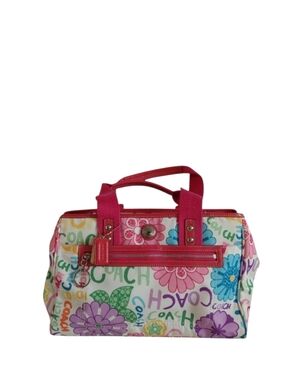 Coach Multicolor Daisy Floral Tote Bag